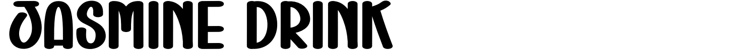 Jasmine Drink Font preview