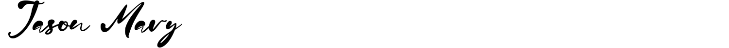 Jason Mary Font preview