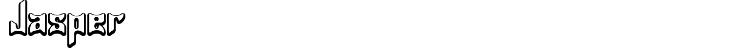 Jasper Font preview
