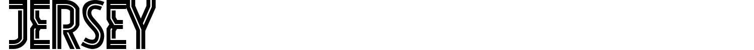 Jersey Font preview