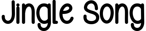 Jingle Song Font preview