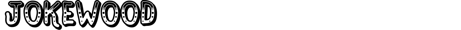 Jokewood Font preview
