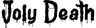 Joly Death Font preview