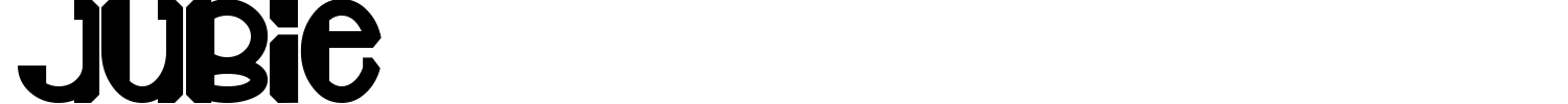 Jubie Font preview