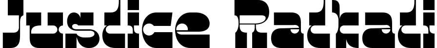 Justice Ratkati Font preview