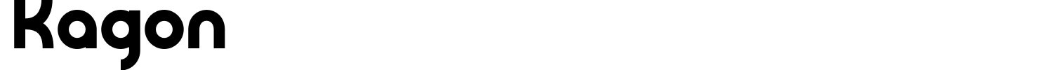 Kagon Font preview