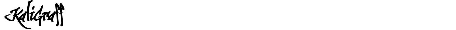 KaliGraff Font preview