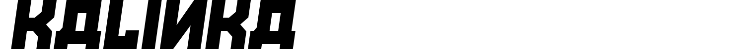 Kalinka Font preview