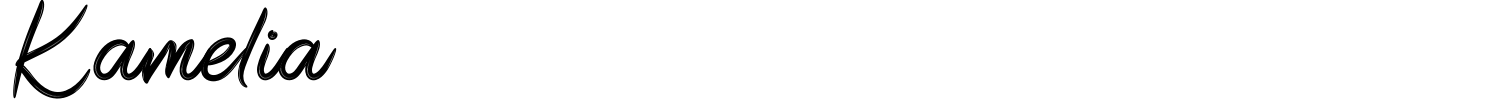 Kamelia Font preview