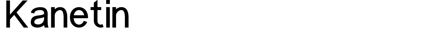 Kanetin Font preview