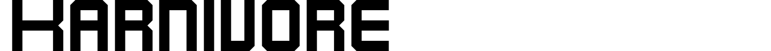Karnivore Font preview