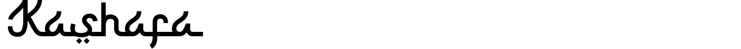 Kashafa Font preview