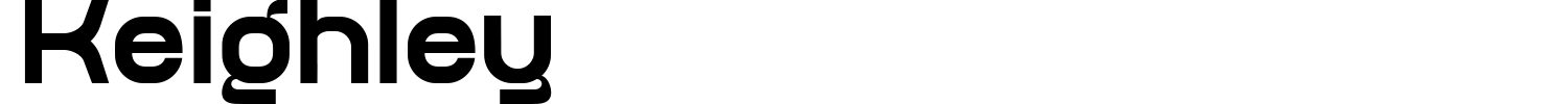 Keighley Font preview
