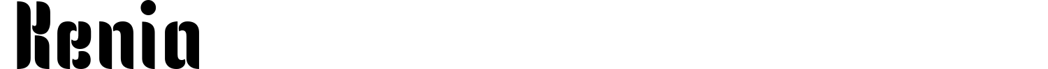 Kenia Font preview