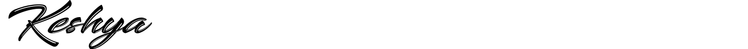 Keshya Font preview