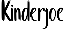 Kinderjoe Font preview