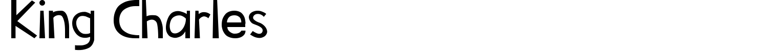 King Charles Font preview
