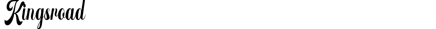 Kingsroad Font preview