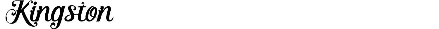 Kingston Font preview