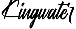 Kingwater Font preview