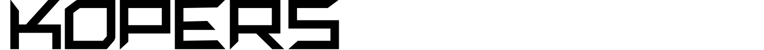Kopers Font preview