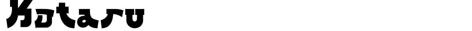 Kotaru Font preview