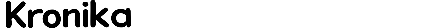 Kronika Font preview