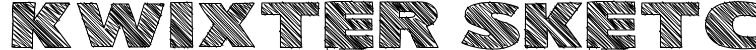 Kwixter Sketch Font preview