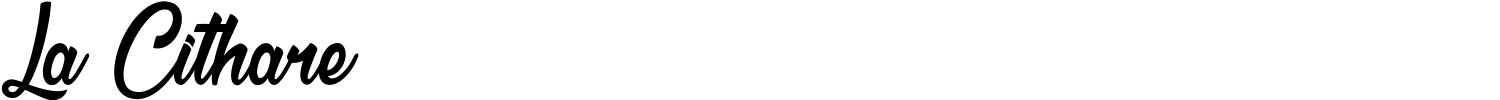 La Cithare Font preview