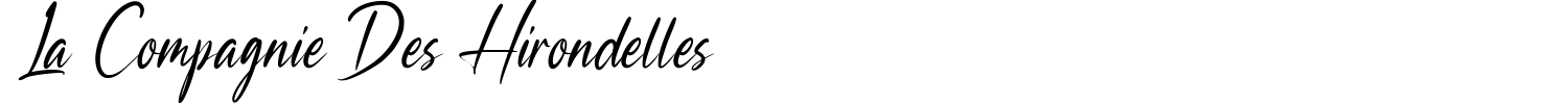 La Compagnie Des Hirondelles Font preview