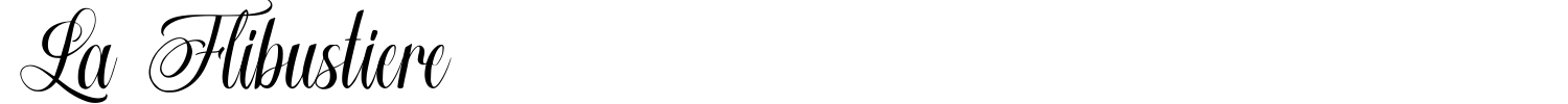 La Flibustiere Font preview