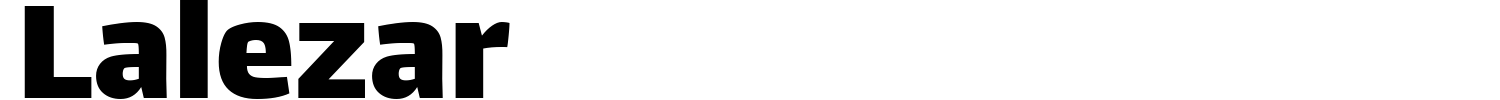 Lalezar Font preview