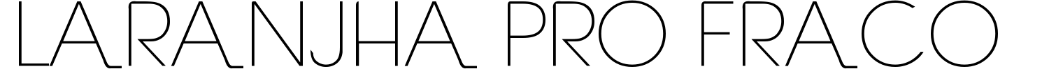 Laranjha Pro Fraco Font preview