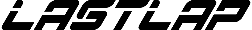 Lastlap Font preview