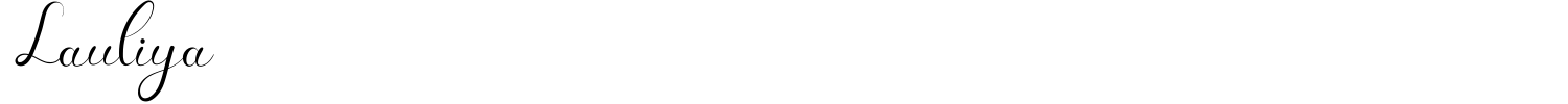 Lauliya Font preview