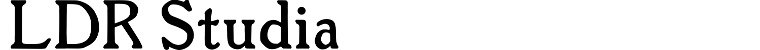 LDR Studia Font preview
