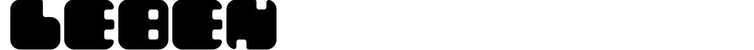 Leben Font preview