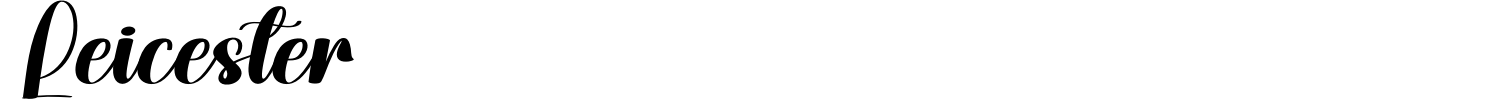 Leicester Font preview