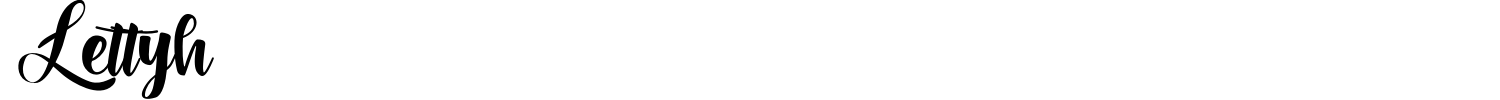 Lettyh Font preview