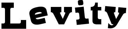 Levity Font preview