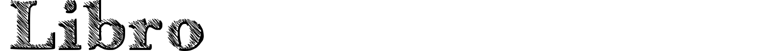 Libro Font preview