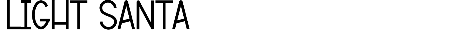 Light Santa Font preview