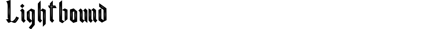 Lightbound Font preview