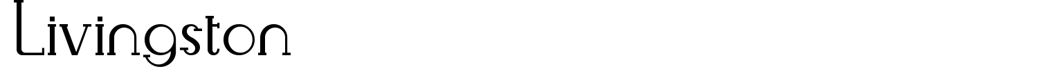 Livingston Font preview