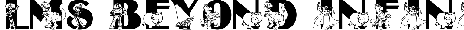 LMS Beyond Infinity Font preview