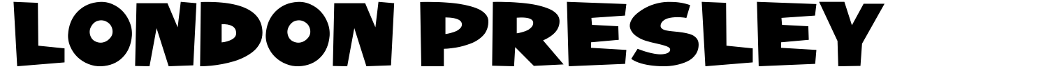 London Presley Font preview