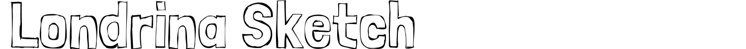Londrina Sketch Font preview