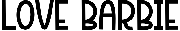 Love Barbie Font preview