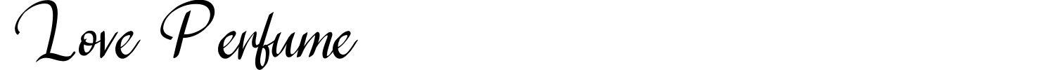 Love Perfume Font preview