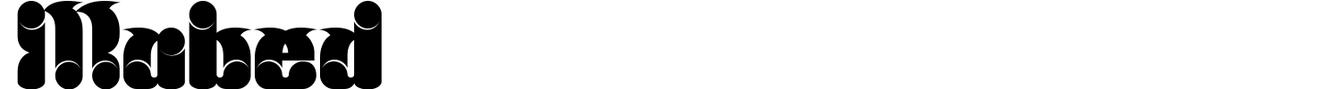 Mabed Font preview